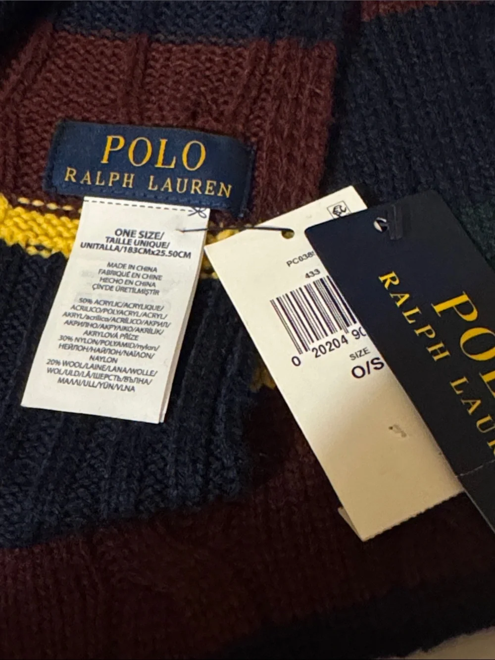 Ralph Lauren Polo Scarf